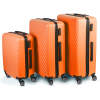 Afbeelding van 3-delige hardcase kofferset - oranje - 2x groot, 1x klein (76+72+55 cm) 1 Stuks [BW3044] - 02 BW3044 web