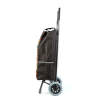 Afbeelding van Uittrekbare boodschappentas met wieltjes - 2 patronen - 100 x 36 x 25 cm - polyester 1 Stuks [BW3051] - 02