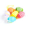 Afbeelding van Paasdecoratie - eierset - 6 soorten - 6 x 4 cm - 6 stuks / verpakking 1 Stuks [CMK-8036] - 02 CMK 8036 web