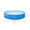 Afbeelding van Zwembad met vaste wand en watercirculatiefilter - 366 x 76 cm - 6473 liter 1 Stuks [DA00136] - 02 DA00136 web