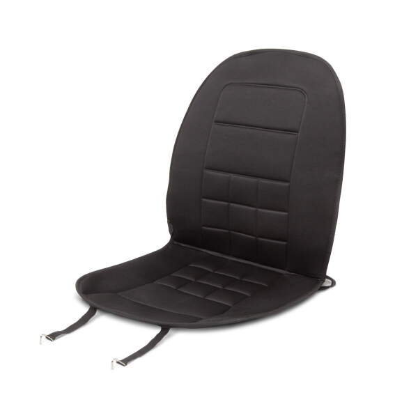 Afbeelding van Verwarmde autostoelbeschermer - sigarettenaanstekerplug - zwart 1 Stuks [DA00140] - 02 DA00140 web