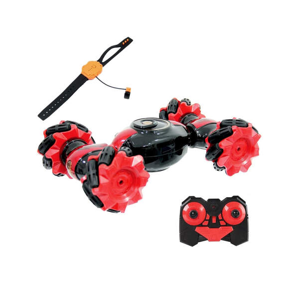 Afbeelding van Off-road speelgoedauto met afstandsbediening - 1:16 - op batterijen, omkeerbaar, LED 1 Stuks [DA00156] - 02