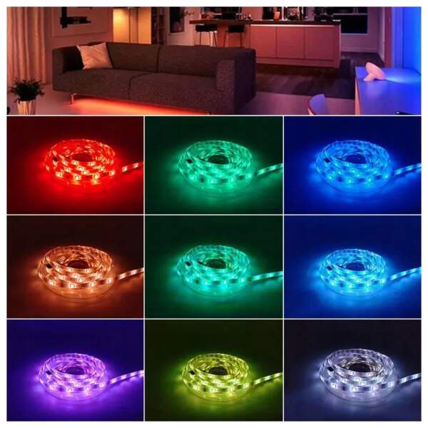 Afbeelding van RGB LED-strip - 5 m - 60 LED / m - IP65 1 Stuks [DA00270] - 02 DA00270 web
