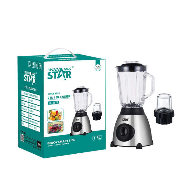Afbeelding van WinningStar - 2 in 1 blender - 1,5 L - 5 snelheden - 350 W 1 Stuks [DA00475] - 02 DA00475 web