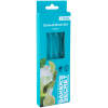 Afbeelding van Baker's Secret - transparant glazen rietje - 3 gebogen + 1 reinigingsborstel 1 Stuks [DA00985] - 02