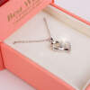 Afbeelding van 9 kunstrozen in een geschenkdoos met ketting - 11 x 11 x 9,5 cm - roze 1 Stuks [DA01200] - 02 DA01200 web