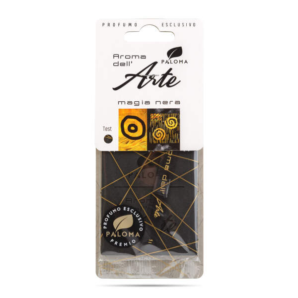 Afbeelding van Autoluchtverfrisser Paloma Aroma Del 'Arte Magia Nera 1 Stuks [P82086] - 02 P82086 web