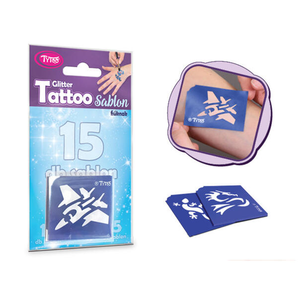 Afbeelding van Sjabloonset voor Jongens – 15 Stuks voor Glittertattoos en Schmink 1 Stuks [TY50107] - 02 TY50107 web