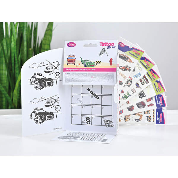 Afbeelding van Vehicle tattoo sticker set - 53 pcs / package 1 Stuks [TY50272] - 02 TY50272 web