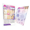 Afbeelding van Mosaic Face Painter Template - ice queen - 3 pieces / pack 1 Stuks [TY50563] - 02 TY50563 web