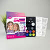 Afbeelding van Sparkling Fantasy Face Paint Set - 6 mosaic templates 1 Stuks [TY50568] - 02 TY50568 web