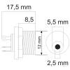 Afbeelding van DC-aansluiting 5 Stuks [05157] - 03 05157 web