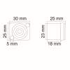 Afbeelding van Speakon-aansluiting 1 Stuks [05211] - 03 05211 web