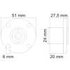 Afbeelding van Speakon-aansluiting 1 Stuks [05213] - 03 05213 web