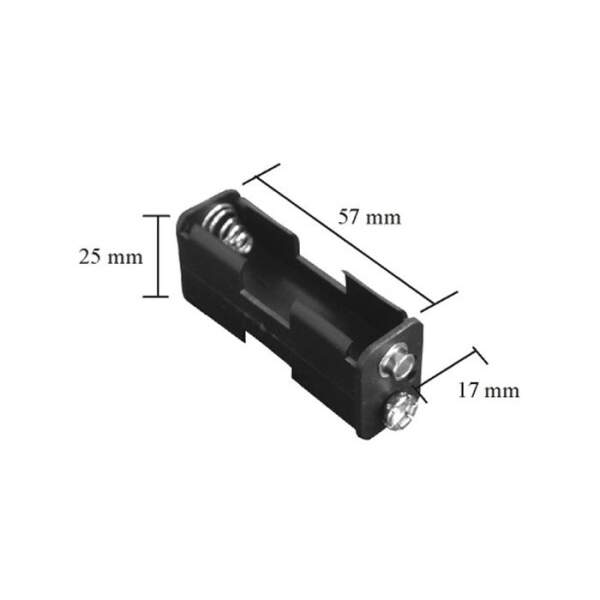 Afbeelding van Batterijhouder 10 Stuks [05343] - 03 05343 draw