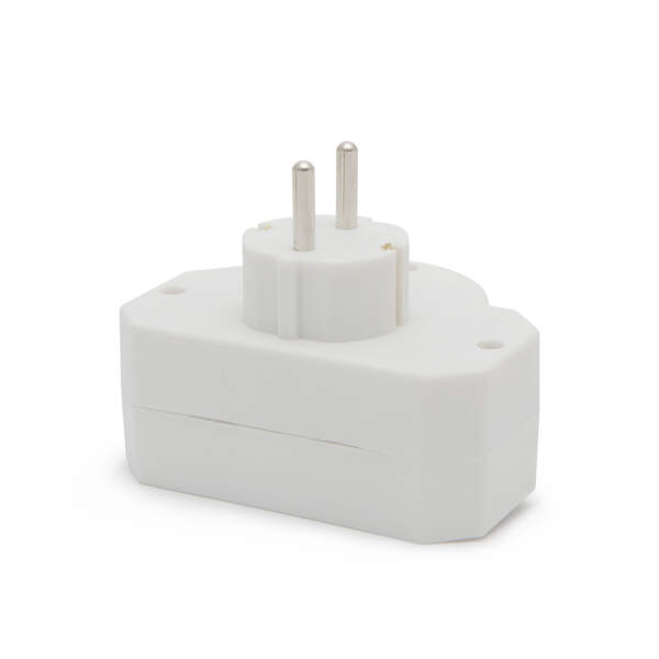 Afbeelding van 1+2 wandverdeler - met schakelaar 1 Stuks [05674] - 03 05674 web