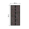 Afbeelding van Muggenhor voor deuren 1 Stuks [11398M] - 03 11398M web