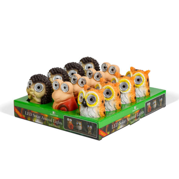 Afbeelding van Zonne-dierfiguren - 3 soorten - 2 witte LED's - 8,5 cm 1 Stuks [11428D] - 03 11428D web