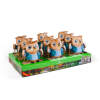 Afbeelding van Hangende zonnedecoratie - uil - 2 witte LED - 10 x 6 x 28 cm 1 Stuks [11428E] - 03 11428E web