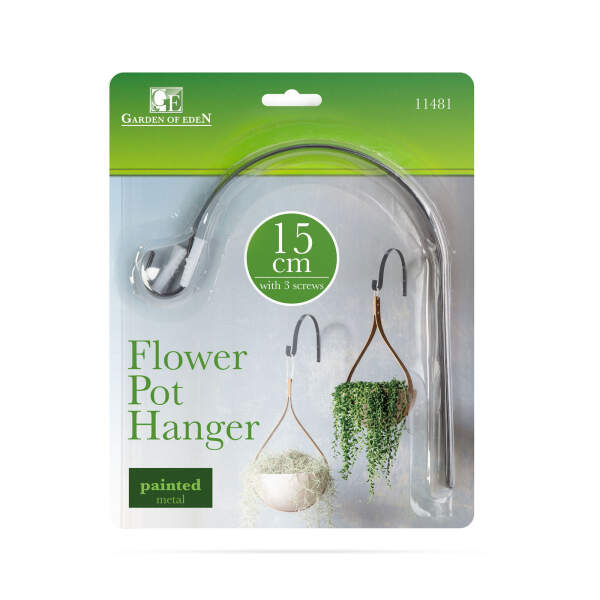 Afbeelding van Bloempothanger - geverfd metaal - max. 4,5 kg - 15 cm 1 Stuks [11481] - 03 11481 web
