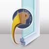 Afbeelding van Zelfklevende deur-/raamafdichting 1 Stuks [11597BR-100] - 03 11597BR 100 web