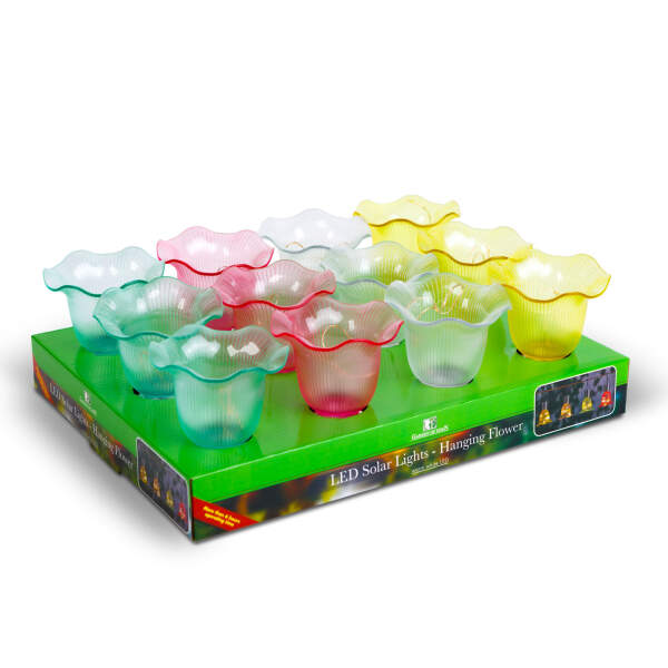 Afbeelding van Hangende zonnebloem - 4 soorten - 3 warmwitte LED's - 17,5 x 9,5 cm 1 Stuks [11737] - 03 11737 web