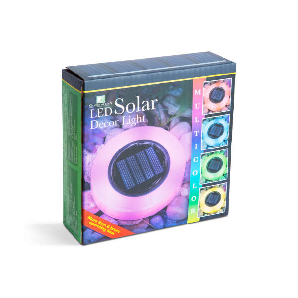 Afbeelding van LED-zonnelamp - rond - RGB LED - 105 x 128 1 Stuks [11766A] - 03 11766A web