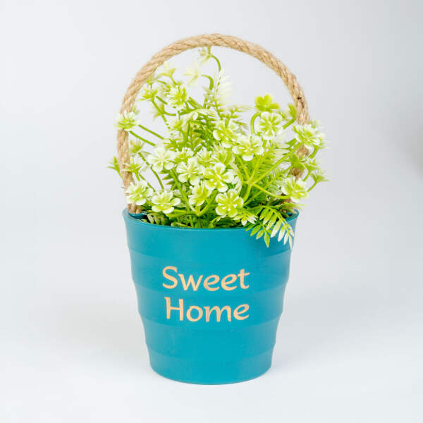 Afbeelding van Kunstplant decoratie - bloem - 11 x 18 cm - 4 soorten 1 Stuks [11842] - 03 11842 web