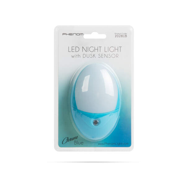 Afbeelding van Nachtlampje - met lichtsensor - 240 V - blauw 1 Stuks [20281B] - 03 20281B web