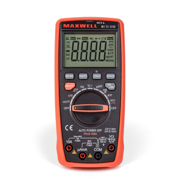 Afbeelding van Digitale multimeter 5in1 - PC-aansluiting met USB-kabel 1 Stuks [25328B] - 03 25328B web