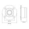 Afbeelding van Koepel - 1" - 70 W • 8 ohm 1 Stuks [33512] - 03 33512 web