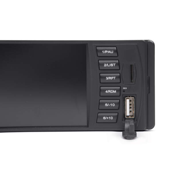 Afbeelding van Multimedia autoradio "Malibu Star" - 1 DIN - 4 x 50 W - BT - MP3 - AUX - SD - USB 1 Stuks [39751] -