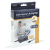 Afbeelding van Adapter - Type-C - 90W - 5-20V - 1,8 m - zwart 1 Stuks [55062] - 03 55062 web