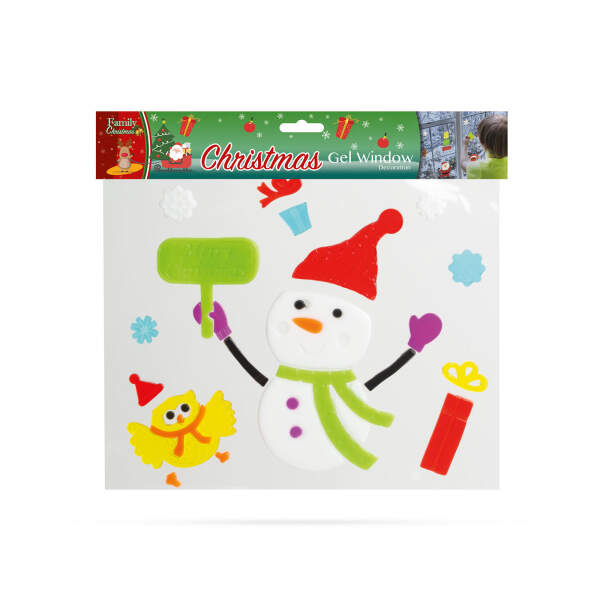 Afbeelding van Gel raamdecoratie - kerst - XXL 1 Stuks [55204X] - 03 55204X web