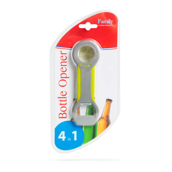 Afbeelding van Flessenopener - 4 in 1 1 Stuks [55267] - 03 55267 web
