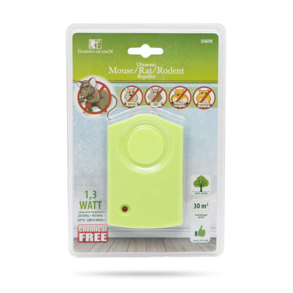 Afbeelding van Ultrasone muizen- en rattenverjager 1 Stuks [55659] - 03 55659 web