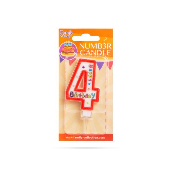 Afbeelding van Cijferkaars • 6,5 x 4 cm 1 Stuks [56180-4] - 03 56180 4 web