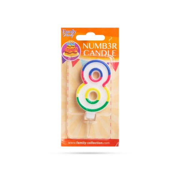 Afbeelding van Nummerkaars 1 Stuks [56181-8] - 03 56181 8 web