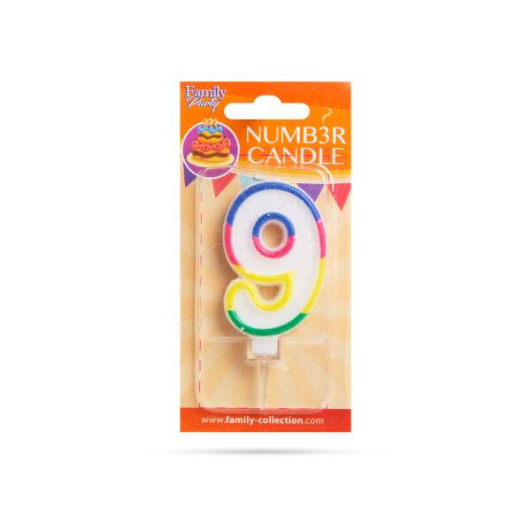 Afbeelding van Nummerkaars 1 Stuks [56181-9] - 03 56181 9 web