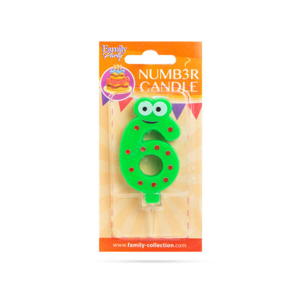 Afbeelding van Nummerkaars 1 Stuks [56182-6] - 03 56182 6 web