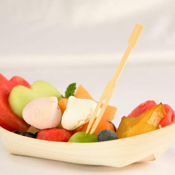 Afbeelding van Bamboe snackstokjes - 9 cm - 50 stuks / verpakking 1 Stuks [56261] - 03 56261 web
