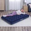 Afbeelding van Opblaasbaar matras - Eenpersoons, Velours - Blauw - 191 x 137 x 22 cm 1 Stuks [56434] - 03 56434 web