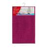 Afbeelding van Badmat - microvezel - bordeauxrood - 60 x 40 cm 1 Stuks [57157A] - 03 57157A web