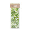 Afbeelding van Papieren rietjes - jungle - 197 x 6 mm - 25 stuks / pak 1 Stuks [57605] - 03 57605 web