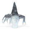 Afbeelding van Halloween heksenhoed - zwart, spinnenweb - 38 x 32 cm 1 Stuks [58152B] - 03 58152B web