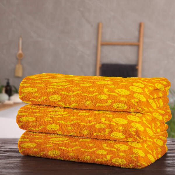 Afbeelding van Microvezeldoek - oranje - 60 x 40 cm 1 Stuks [58175A] - 03 58175A web
