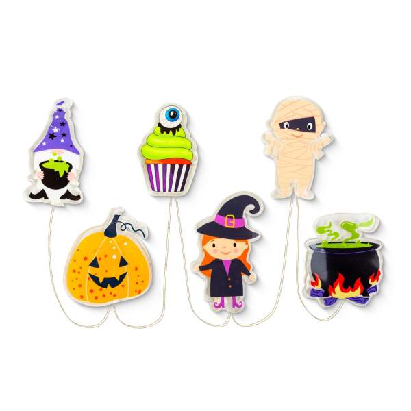 Afbeelding van Halloween LED raamdecoratie - gel - verschillende vormen - 85 cm 1 Stuks [58186C] - 03 58186C web