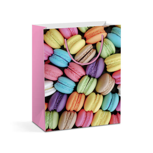 Afbeelding van Cadeauzakje - papier - 265 x 127 x 330 mm - 2 soorten / verpakking 12 Stuks [58310] - 03 58310 web