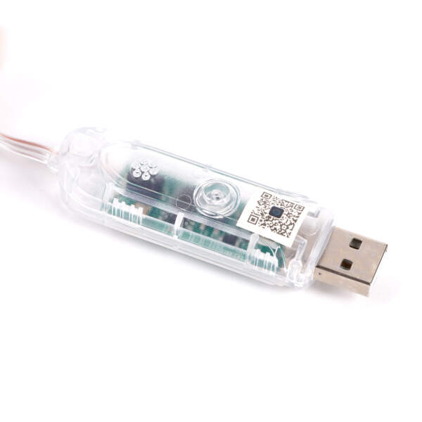 Afbeelding van Slimme lichtslinger - USB - 33 stuks RGBIC LED - 5 m - Bluetooth + muziekmodus - IP65 1 Stuks [58382D] - 03