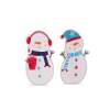 Afbeelding van Kerstclip met lint - Sneeuwmam - 22 x 35 mm - 18 stuks, 2 m / verpakking 1 Stuks [58526B] - 03 58526B web